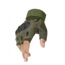 Перчатки тактические с открытыми пальцами (L) (3481)