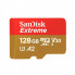 Карта пам'яті microSDXC (UHS-1 U3) SanDisk Extreme For Action Cams and Drones A2 128Gb class 10 V30 (R190MB/s,W90MB/s) (adapter) (SDSQXAA-128G-GN6AA) (481)