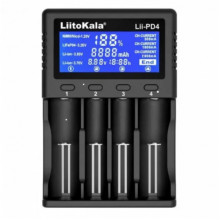 Универсальное зарядное устройство LiitoKala Lii-PD4 4 канала с экраном (21581)