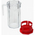Глечик скляний Kosem Jugs 1235мл з пластиковою кришкою (3581)