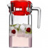 Глечик скляний Kosem Jugs 1235мл з пластиковою кришкою (3581)