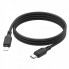 Кабель HOCO X90 Cool silicone PD charging data cable for iP Black (6931474788382) (14681)