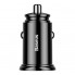 Автомобильное зарядное устройство Baseus Circular Plastic A+A 30W Dual QC3.0 Черный (CCALL-YD01) (3681)