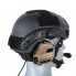 Активные защитные наушники с гарнитурой и адаптером Earmor M32H MOD4 (CB) Coyote Brown (681)