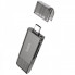 Картридер HOCO HB39 USB/Type-C 3.0 high-speed card reader Metal Gray (6942007604819) (14781)