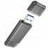 Картридер HOCO HB39 USB/Type-C 3.0 high-speed card reader Metal Gray (6942007604819) (14781)