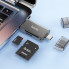 Картридер HOCO HB39 USB/Type-C 3.0 high-speed card reader Metal Gray (6942007604819) (14781)