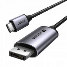 Кабель UGREEN CM556 USB-C to DisplayPort 8K Cable 1m(UGR-25157) (UGR-25157) (19781)