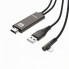 Кабель-адаптер HOCO UA14 USB - Lightning - HDMI, 2 м, 1080P HD (21781)