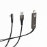 Кабель-адаптер HOCO UA14 USB - Lightning - HDMI, 2 м, 1080P HD (21781)