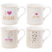 Кружка порцелянова "I love my family" 320мл (3781)