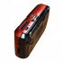 Радиоприёмник FM USB MicroSD Golon ICF-8 на аккумуляторе 18650 Красный (20981)