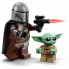 Конструктор LEGO Star Wars Скоростной мотоцикл Мандалорца и Грогу (75436) (21981)