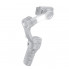 Триосьовий стабілізатор HOCO K24 Support 3-axis smart gimbal Gray (6942007635547) (21091)