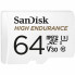 Карта памяти SanDisk 64GB microSDXC class 10 UHS-I U3 V30 High Endurance (SDSQQNR-064G-GN6IA) (491)