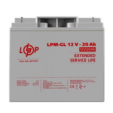 Распродажа Аккумулятор гелевый LPM-GL 12V - 20 Ah (591)