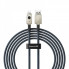 Кабель Baseus Unbreakable Series Fast Charging Data Cable USB to iP 2.4A 2m Stellar White (P10355802221-01) (14791)