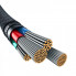 Кабель Baseus Unbreakable Series Fast Charging Data Cable USB to iP 2.4A 2m Stellar White (P10355802221-01) (14791)