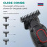 Триммер аккумуляторный VGR V-254, 4 насадки, 7000 RPM, 2000 mAh, LED дисплей Красный (15102)