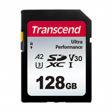 Карта памяти Transcend 128GB SD class 10 UHS-I U3 4K (TS128GSDC340S) (17102)