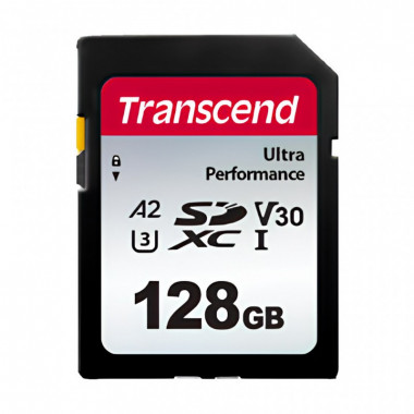 Карта памяти Transcend 128GB SD class 10 UHS-I U3 4K (TS128GSDC340S) (17102)