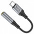 Адаптер HOCO LS36 переходник Type C to 3.5mm, длина кабеля 12 см (20402)
