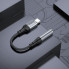 Адаптер HOCO LS36 переходник Type C to 3.5mm, длина кабеля 12 см (20402)