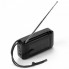 Bluetooth колонка TG368, speakerphone, радио, солнечная батарея Черная (21402)