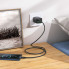 Мережевий зарядний пристрій HOCO N56 Fundador four-port PD30W(2C2A) charger(EU) Black (6942007632492) (402)