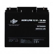 Распродажа Аккумулятор AGM LPM 12V - 18 Ah (15502)