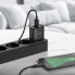 Мережевий зарядний пристрій з кабелем HOCO C141A Smart dual-port charger set(Micro) Black (6942007627887) (502)