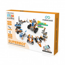Конструктор Makerzoid Superbot Educational Building Blocks (MKZ-ID-SPB) (7502)