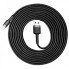 Кабель Baseus Cafule Cable USB For iP 2A 3m Gray+Black (CALKLF-RG1) (14702)