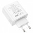 Сетевое зарядное устройство адаптер HOCO C113A Awesome 1USB/1Type-C, 65W, поддержка быстрой зарядки PD/QC/FCP/AFC (18702)