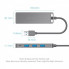USB-хаб Vention 4-Port USB 3.0 Hub With Power Supply 0.15M Black (CHLBB) (CHLBB) (14802)