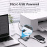 USB-хаб Vention 4-Port USB 3.0 Hub With Power Supply 0.15M Black (CHLBB) (CHLBB) (14802)