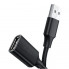 Кабель UGREEN US103 USB 2.0 A Male to A Female Cable 1.5m (Black)(UGR-10315) (UGR-10315) (19802)