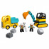 Конструктор LEGO Duplo Town Грузовик и гусеничный экскаватор 20 деталей (10931) (11902)