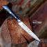 Ніж універсальний Fissman Hattori 13см hammered з нержавіючої сталі (2902)