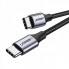 Кабель UGREEN US261 USB-C to USB-C PD Fast Charging Cable 3A Max Gray Black 1m (UGR-50150) (15012)