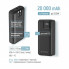 Батарея универсальная ColorWay 20 000 mAh Optimal Power PD/22.5W, QC/3.0, Black (CW-PB200LPB5BK-PDD) (20012)