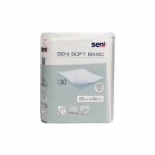 Пеленки для младенцев Seni Soft Basic 60х60 см 30 шт (5900516692308) (6012)