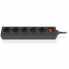 Сетевой фильтр питания REAL-EL RS-Protect M 5m, black (EL122300030) (16212)