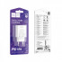 Мережевий зарядний пристрій HOCO C143A Benefit single port PD20W charger White (6942007652063) (20212)
