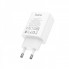Мережевий зарядний пристрій HOCO C143A Benefit single port PD20W charger White (6942007652063) (20212)
