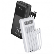 Зовнішній акумулятор WUW Y21 20000mAh Black (Y21) (21212) Зовнішній акумулятор WUW Y21 20000mAh Black (Y21) (21212)