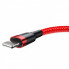 Кабель Baseus Cafule Cable USB For Lightning 1.5A 2m Red+Red (CALKLF-C09) (18312)