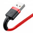 Кабель Baseus Cafule Cable USB For Lightning 1.5A 2m Red+Red (CALKLF-C09) (18312)