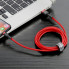 Кабель Baseus Cafule Cable USB For Lightning 1.5A 2m Red+Red (CALKLF-C09) (18312)