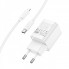 Мережевий зарядний пристрій з кабелем HOCO C148A Charm single port PD30W charger set (C to iP) (EU) White (6942007630313) (412)